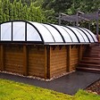 ALTANKA - Abri de piscine Horizon - 5.95x3.08 m - polycarbonate alvéolaire 8 mm - pour piscine BAS7305 - ECO305 - vignette