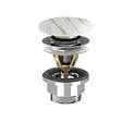 JACOB DELAFON - Bonde de vidage click marbre sculptural - vignette