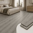 MCCOVER - Sol SPC Vinyle haute résistance clipsable tout en un chêne gris 1,95 m² - vignette
