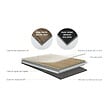 MCCOVER - Sol SPC Vinyle haute résistance clipsable tout en un chêne gris 1,95 m² - vignette