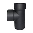 THECA - Té de raccordement fumée Theca 110mm pour poêle à bois n°4 Ecodesign - vignette
