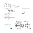 GROHE - Mitigeur lavabo mural Essence Taille M chromé avec corps encastré - vignette