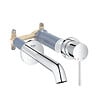 GROHE - Mitigeur mural lavabo Essence Taille L chromé avec corps encastré - vignette