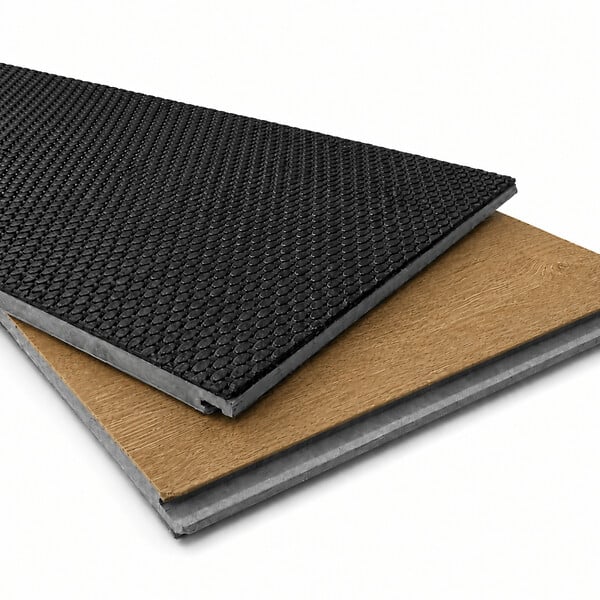 MCCOVER - Sol SPC haute résistance clipsable tout en un Séquoia 1,95 m² (couche d'usure de 0,5 mm) Séquoia, E : 5 mm, l : 228 mm, L : 1222 mm, Surface m² - 1,95 - large