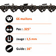 GT GARDEN - Chaîne 66 maillons pour tronçonneuse - vignette