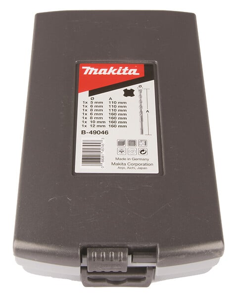 MAKITA - Coffret 7 Forets 2 taillants V-Plus  MAKITA B-49046 à emmanchement SDS-Plus - large