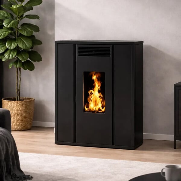 EMAFLAM - Poêle à granulés TESSA 10 kW Etanche - - large