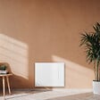 BESTHERM - Radiateur électrique fixe à inertie sèche céramique - BESTHERM - SPARK 1000W - horizontal blanc - NF - vignette