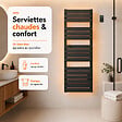 BESTHERM - Sèche-serviette électrique sans fluide - BESTHERM - ANIS 500W - noir - vignette