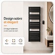 BESTHERM - Sèche-serviette électrique sans fluide - BESTHERM - ANIS 500W - noir - vignette