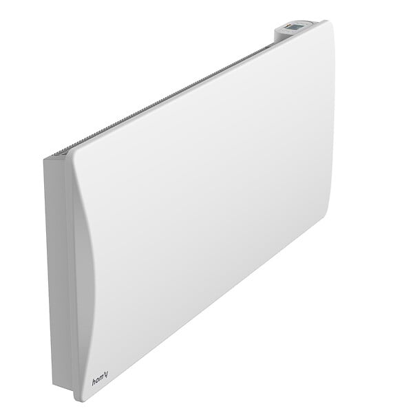 BESTHERM - Radiateur électrique fixe connecté WIFI à inertie sèche fonte 1500W Bestherm ALOA CONNECT horizontal blanc - large