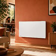 HOM'Y - Radiateur électrique fixe connecté WiFi à inertie sèche céramique - HOM'Y - ORPHEE CONNECT 1500W - horizontal blanc - NF - vignette