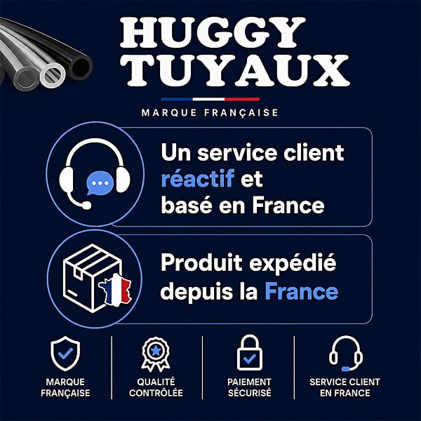 HUGGY TUYAUX - Crépine pour tuyau d'aspiration 100 mm + 2 colliers de serrage - large