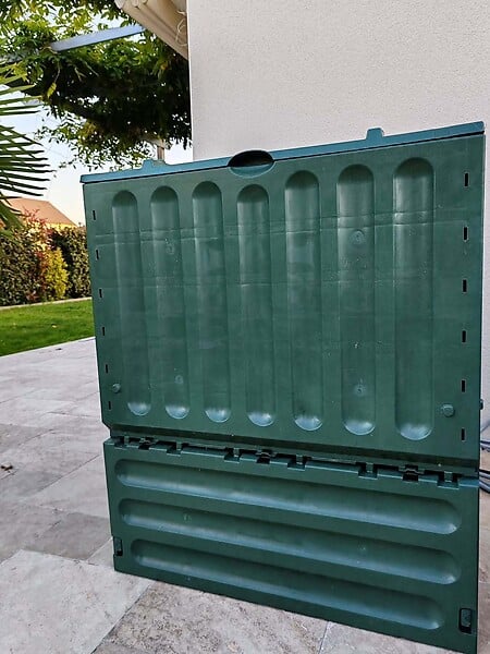 GARANTIA - Composteur Eco King 400L - Vert - 70x70x83cm - large