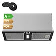 CIARRA - CIARRA Groupe Filtrant 52cm Hotte Encastrable 300m3/h 3 Vitesses Evacuation ou Recyclage CBCB5937A - vignette