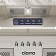 CIARRA - CIARRA Groupe Filtrant 52cm Hotte Encastrable 300m3/h 3 Vitesses Evacuation ou Recyclage CBCS5937A - vignette