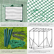 TECTAKE - Serre en plastique et acier résistante aux intempéries et aux UV 200 x 77 x 170 cm vert - vignette