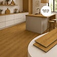 MCCOVER - Sol vinyle SPC clipsable 11,7 m² Séquoia - Sous couche intégrée, usure 0,5 mm Séquoia - vignette