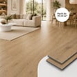 MCCOVER - Sol vinyle SPC clipsable 21,45 m² chêne clair - Sous couche intégrée, usure 0,5 mm Chêne clair - vignette