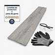MCCOVER - Sol vinyle SPC clipsable 50,7 m² chêne gris - Sous couche intégrée, usure 0,5 mm Chêne gris - vignette