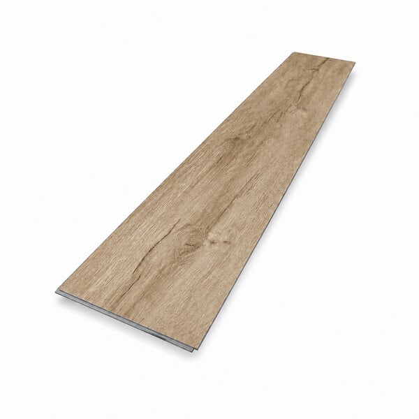 MCCOVER - Sol vinyle SPC clipsable 11,7 m² chêne clair - Sous couche intégrée, usure 0,5 mm Chêne clair - large
