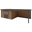 ALTANKA - Abri de jardin en bois Freya 7.06x3.09m - 21.81m2 - Ep. 28mm - Traité - 000474 - vignette