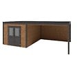 ALTANKA - Abri de jardin en bois Sora 7.06x4.09m - 28.87m2 - Ep. 28mm - Traité - 000483 - vignette