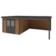 ALTANKA - Abri de jardin en bois Aura 7.06x4.09m - 28.87m2 - Ep. 28mm - Traité - 000472 - vignette