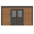 ALTANKA - Abri de jardin en bois Nova 4.09x4.09m - 16.73m2 - Ep. 28mm - Traité - 000479 - vignette