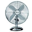 NIKLAS - Ventilateur sur table 50W Gris finition chromée Ø40cm Oscillation Automatique Inclinaison Réglable 3 Vitesses Niklas - vignette