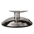 NIKLAS - Ventilateur sur table 50W Gris finition chromée Ø40cm Oscillation Automatique Inclinaison Réglable 3 Vitesses Niklas - vignette