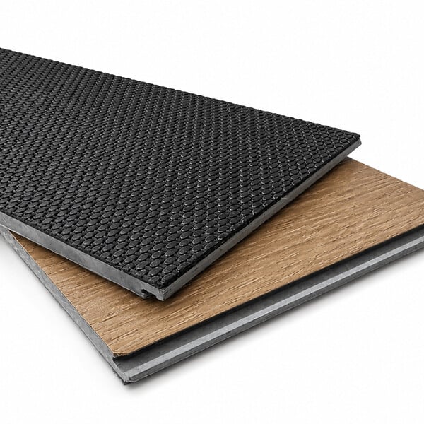 MCCOVER - Sol SPC Vinyle haute résistance clipsable tout en un chêne clair 1,95 m² - large