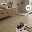 MCCOVER - Sol vinyle SPC clipsable 31.2 m² cèdre patiné - Sous couche intégrée, usure 0,5 mm Cèdre patiné - vignette