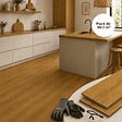 MCCOVER - Sol vinyle SPC clipsable 50,7 m² Séquoia - Sous couche intégrée, usure 0,5 mm Séquoia - vignette