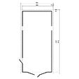 TIMBELA - TIMBELA M102 - GARAGE en bois Naturel - H222xL616xl324 cm / 18 m² - vignette