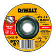 DEWALT - Disque à tronçonner l'inox 125x22,2mm, moyeu plat DEWALT - vignette