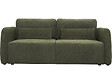 HABITAT ET JARDIN - Canapé droit convertible en tissu "Concorde" 3 places - Vert - vignette
