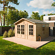 TIMBELA - Abri de Jardin en Bois 13,24 m² TIMBELA M735A - vignette