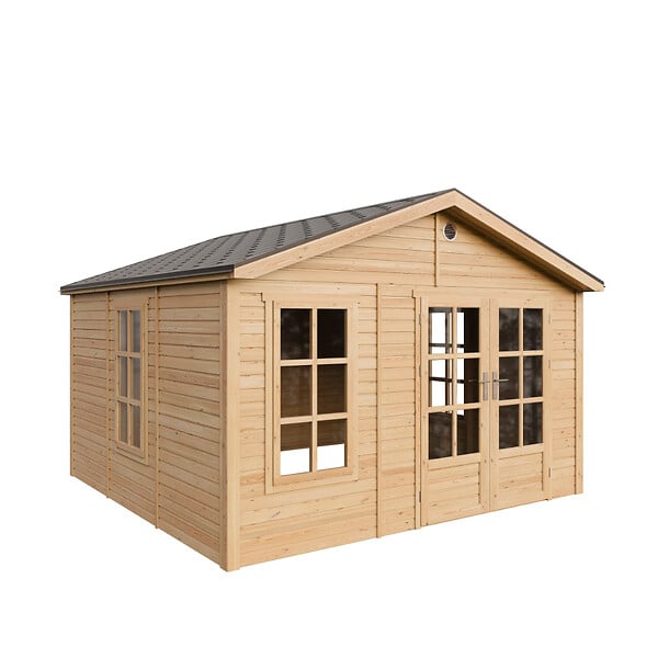 TIMBELA - Abri de Jardin en Bois 13,24 m² TIMBELA M735A - large