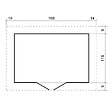 TIMBELA - Abri de Jardin en Bois 1,98 m² TIMBELA M367C1 - vignette