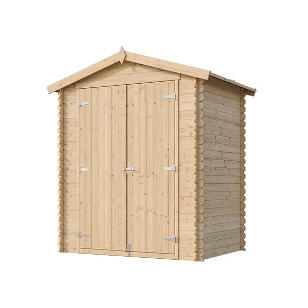TIMBELA - Abri de Jardin en Bois 1,98 m² TIMBELA M367C1+M367G - large