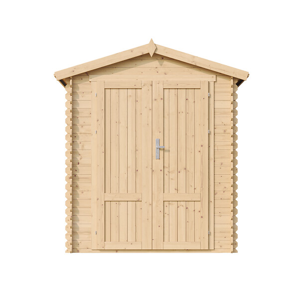 TIMBELA - Abri de Jardin en Bois 1,98 m² TIMBELA M367F1+M367G - large