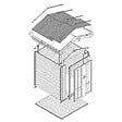 TIMBELA - Abri de Jardin en Bois 1,98 m² TIMBELA M367F1+M367G - vignette