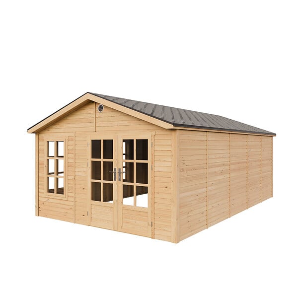 TIMBELA - Abri de Jardin en Bois 21,97 m² TIMBELA M737A - large