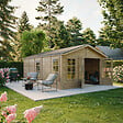 TIMBELA - Abri de Jardin en Bois 21,97 m² TIMBELA M737A - vignette