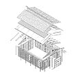TIMBELA - Abri de Jardin en Bois 21,97 m² TIMBELA M737A - vignette