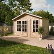TIMBELA - Abri de Jardin en Bois 8,88 m² TIMBELA M734A - vignette