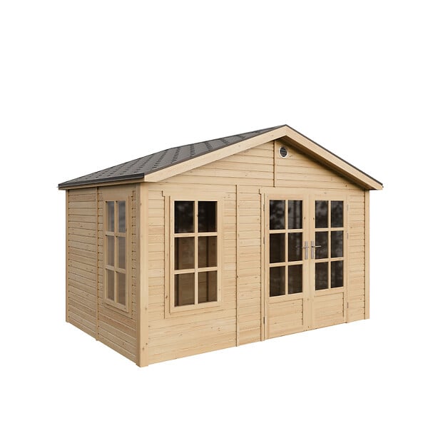 TIMBELA - Abri de Jardin en Bois 8,88 m² TIMBELA M734A - large