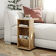 HABITAT ET JARDIN - Table d'appoint en bois "Filinta" - 30 x 40 x 63 cm - Marron - vignette