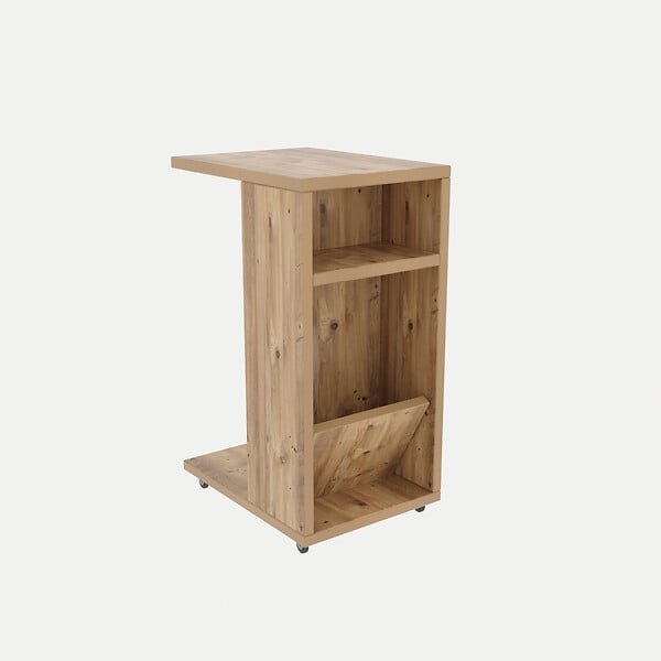 HABITAT ET JARDIN - Table d'appoint en bois "Filinta" - 30 x 40 x 63 cm - Marron - large
